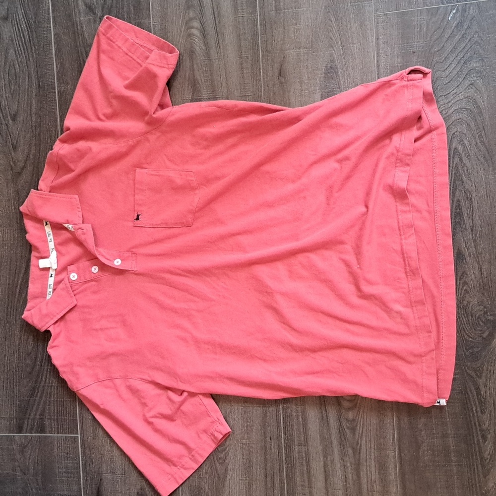 The Black Dog Red Polo Shirt